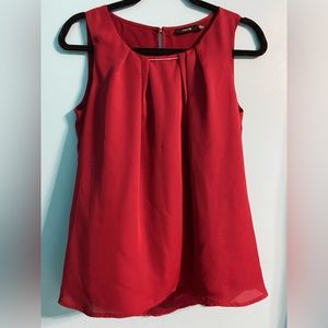 S Apt 9 Deep Red Shirt